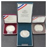 (A) US Mint Proof Silver Dollars  Include 1989