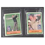 (II) 1980 PGA Tour Jack Nicklaus Trading Cards.