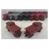 (P)Lot Of Assorted Lionel Cabooses: Lionel