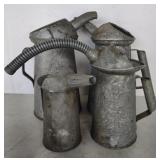 (Q) Vintage Motor Oil Cans