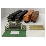 (P) Lot Of Assorted Lionel Train Carts: Black