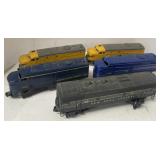 (P) Lot Of Assorted Lionel Train Carts: Union