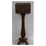 (A) Mignon Stenograph Stand In Mission Oak