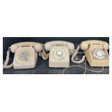 (Q) Beige Automatic Electric Rotary Desk