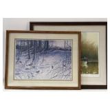 (W) Rod Crossman ï¿½In My Fathers Stepsï¿½ Print,