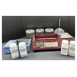 (O) Mixed Lot of Rock Tumbling Equipment. Storage