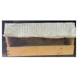 (AA) Wood And Metal Bird/ Squirrel Feeder.