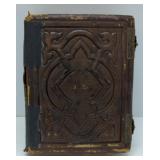 (M) Black & White Photographs in Leatherbound