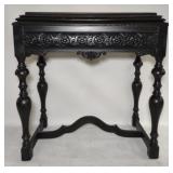 (O) Buckeye Black Wooden End Table