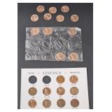 (II) Uncirculated Lincoln Pennies 1959- 1964D And
