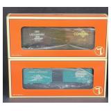 (P) Lionel: Box Car 2-Pack: Penn Central Boxcar &