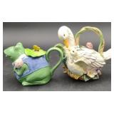 (O) Fitz & Floyd and Mary Ann Baker (7" x 5.5")