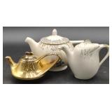 (O) Ceramic Teapots, Swan 5" *Bidding 1xqty