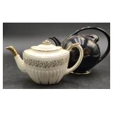 (O) Ceramic Teapots incl. Hall Airflow 6 Cup