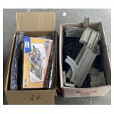 (Q) Box Lot Of Tyco Slot Car Tracks