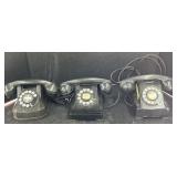 (Q) American Electric Company Black Rotary Desk