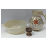 (F) Decorative Pitcher and Cup