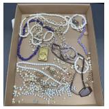 (A) Mixed Lot of Costume Jewelry and Camel
