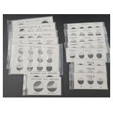 (II) Lot Of Coin Collecting Cardboard Holders.