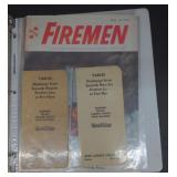 (D)Lot Of Firefighter Pamphlets Papers and