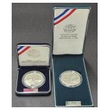(A) US World War II 50th Anniversary Proof Coin &