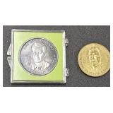 (A) President John F Kennedy Coin And Governor