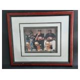 (II) Print Of 1998 Chicago Bulls (Signed, Non