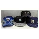 (F) Baseball Caps                     Signed