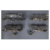 (P) Lot Of Lionel Locomotives: 4 Black