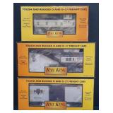 (P) Lot Of Rail King MTH Electric Trains: MTH