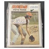 (II) 1977 Topps Cloth Set 55 Cards And AL & NL