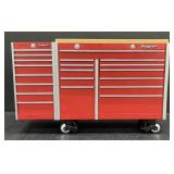 (F) Snap-On Miniature Toolbox. 10 By 3 1/2 By 6