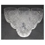 (CC) Baccarat Crystal Rock Glasses