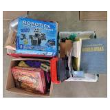 (P) 3 Containers Of Books Toys And Games