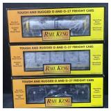 (P) Lot Of Rail King MTH Electric Trains: MTH