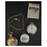 (A) Mixed Lot of Pocket Watches.