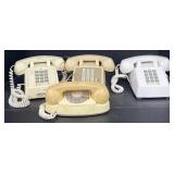 (Q) Starplus Beige Touch Tone Desk Telephone,