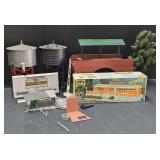 (D) Lot Of Train Accessories, Includes: Water