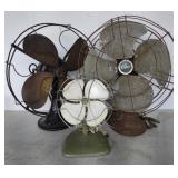 (Q) Vintage Desk Fans