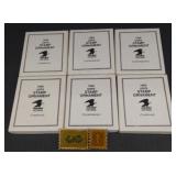 (M) 1990 USPS Stamp Ornaments & Button Clasp