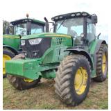(H) John Deere 6145R Row Crop Tractor