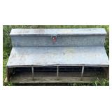 (F) Pride of the Farm Galvanized Pig Creep Feeder