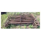 (T) Metal Cattle Panels, 6 total, 9ft 8in long x