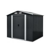 (AK) LandHonor Galvanized Metal Skylight Pent