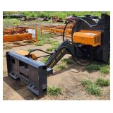 (E) 2024 LandHonor Skid Steer Articulating Brush