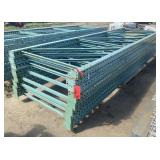 (AF) Industrial Pallet Racking Uprights, 8 total,