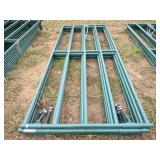 (AK) Green Metal Cattle Panels
