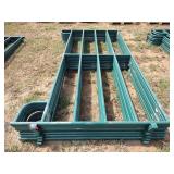 (AK) Green Metal Cattle Panels