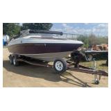 (L) 1992 Crown Line 210CCR Fishing Boat