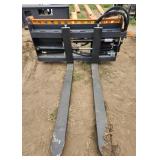 (BH) 2024 Wolverine Skid Steer Pallet Fork